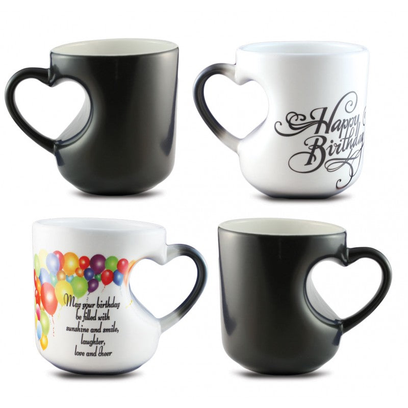 Heart Shaped Colour Changing Mug