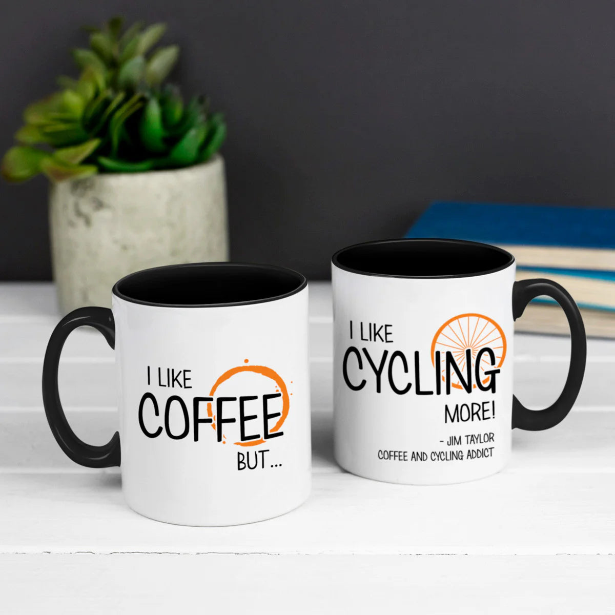 Personalised Inner Coloured Ceramic Mug