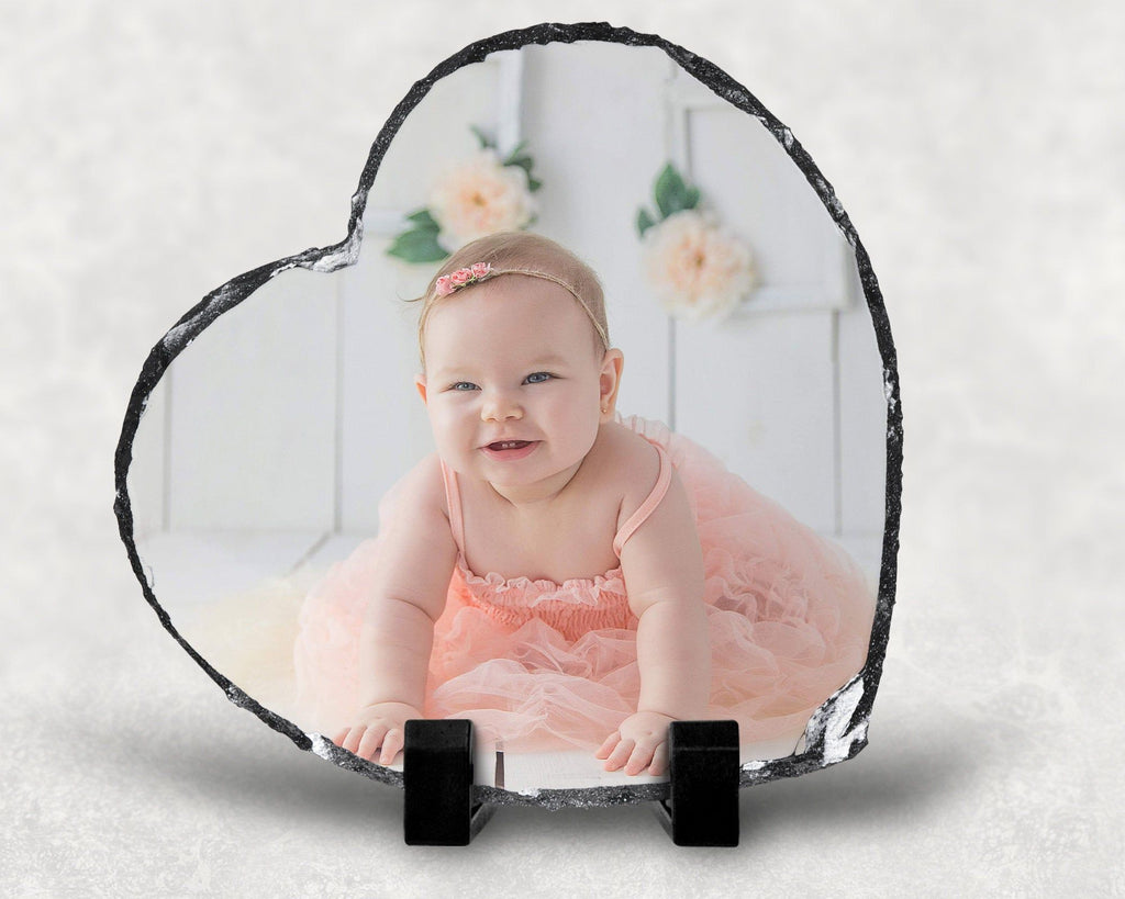 Customised Printable Photo Stone Plaque