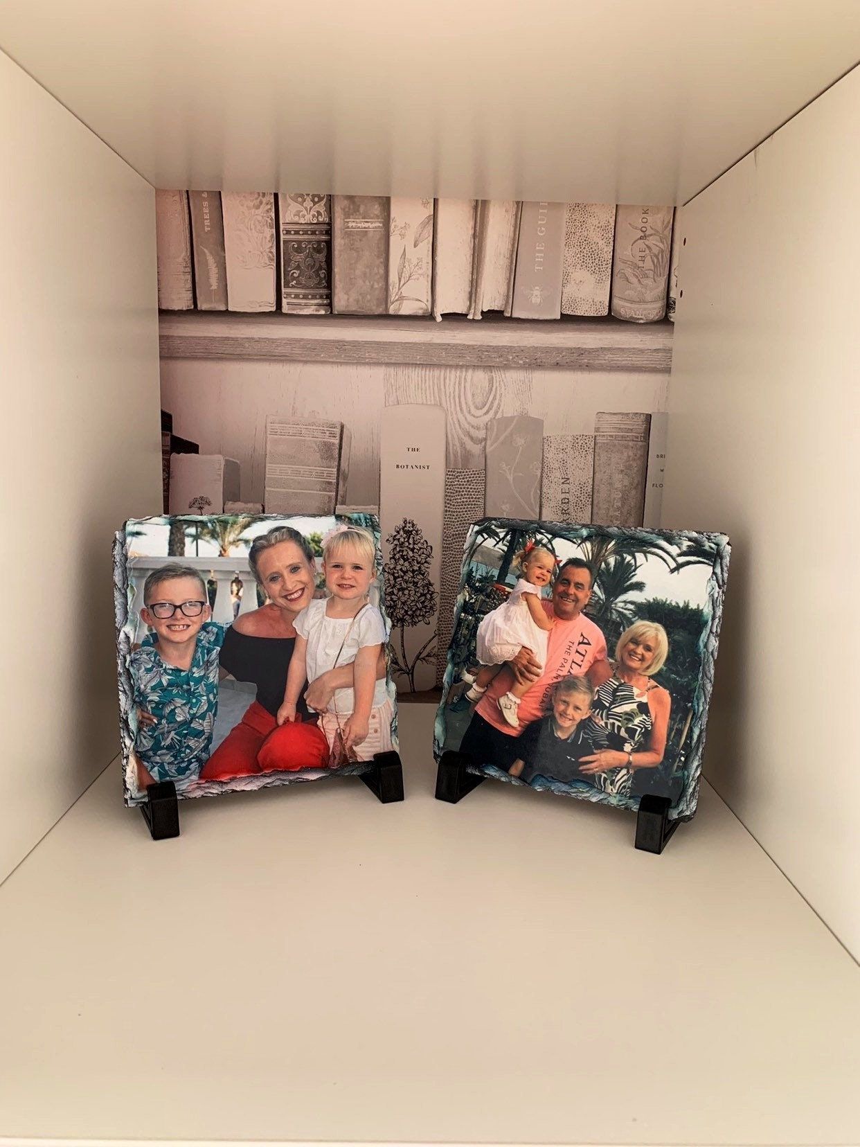 Customised Printable Photo Stone Plaque