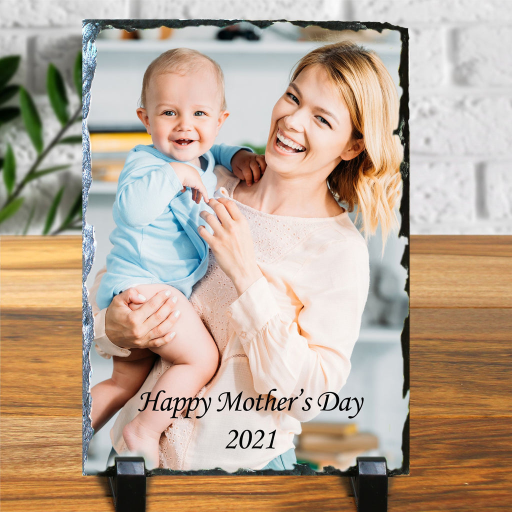Customised Printable Photo Stone Plaque